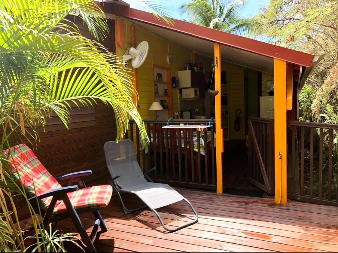 Location Gite Bungalow A 70M De La Plage Bouillante Exterior photo